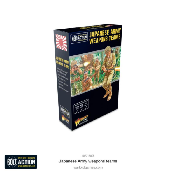 Warlord Games Bolt Action   Japanese Army weapons teams - 402216005 - 5060917991186