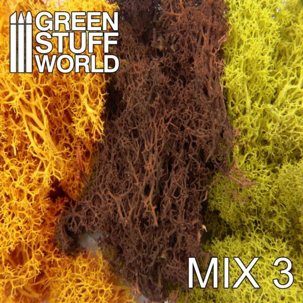 Green Stuff World    Islandmoss - Yellow and Brown Mix - 8436554368266ES - 8436554368266