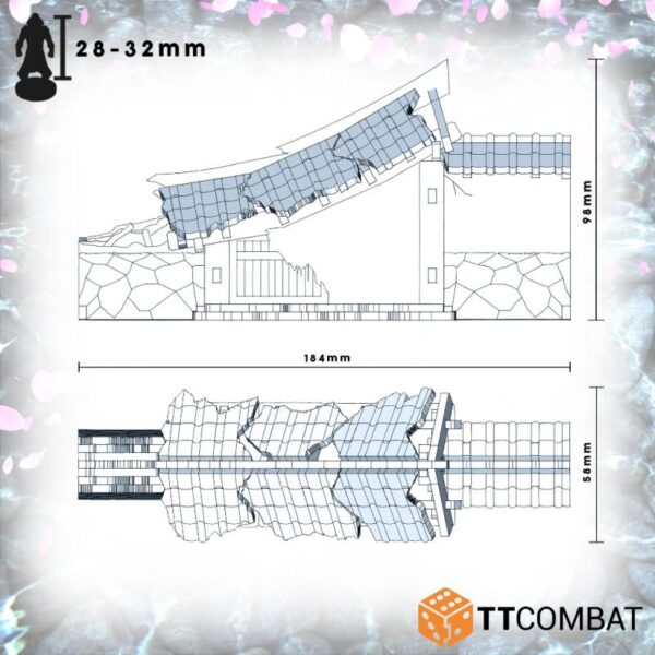 TTCombat    Toshi: Courtyard Wall Ruins - TTSCW-EES-101 - 5060956475869