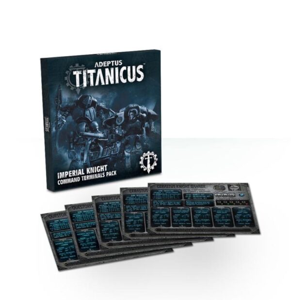 Games Workshop (Direct) Adeptus Titanicus   Adeptus Titanicus: Imperial Knight Command Terminals Pack - 60220399010 - 5011921113064