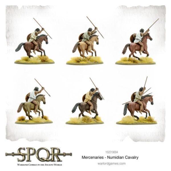Warlord Games SPQR   SPQR: Mercenaries - Numidian Cavalry - 152219004 -