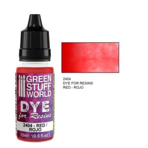 Green Stuff World    Dye for Resins RED - 8436574507638ES - 8436574507638