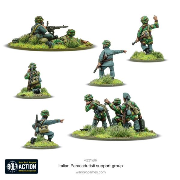 Warlord Games Bolt Action   Italian Paracadutisti support group - 402215807 -