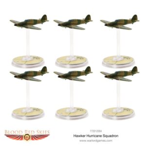 Warlord Games Blood Red Skies   Hawker Hurricane squadron - 772012004 - 5060572501539