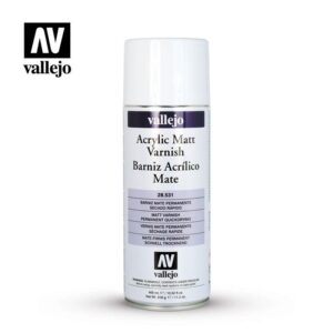 Vallejo    AV Vallejo Spray Varnish - - 400ml Matt - VAL28531 - 8429551285308