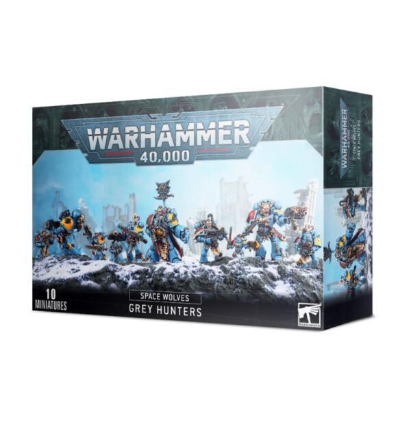 Games Workshop Warhammer 40,000   Space Wolves Grey Hunters/Blood Claws/Wolf Guard - 99120101347 - 5011921149179