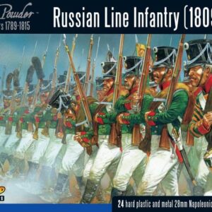 Warlord Games Black Powder   Napoleonic Russian Line Infantry (1809-1814) - 302012201 - 5060393708742