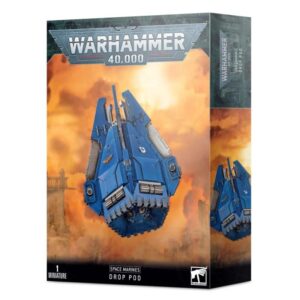 Games Workshop Warhammer 40,000   Space Marines: Drop Pod - 99120101340 - 5011921146017