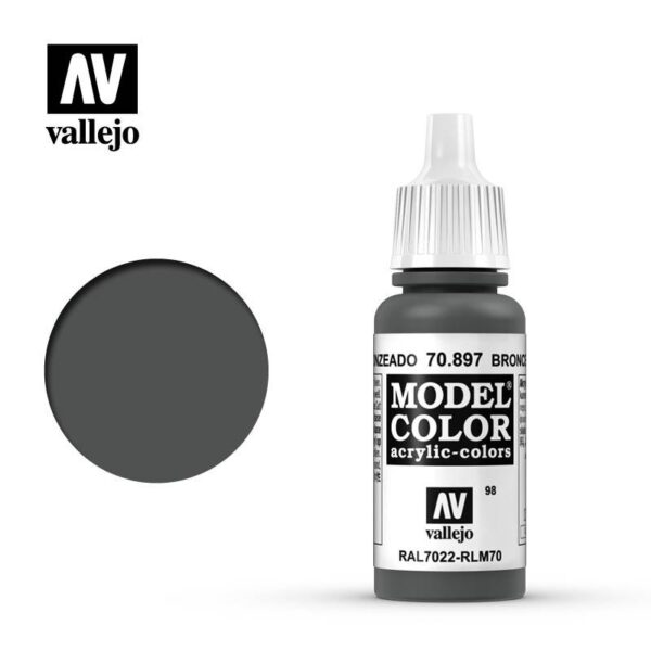 Vallejo    Model Color: Bronze Green - VAL897 - 8429551708975