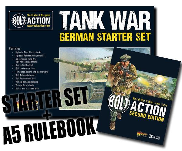 Warlord Games Bolt Action   Tank War: German starter set - 409912050 - 5060393707769
