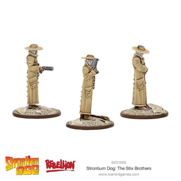 Warlord Games Strontium Dog   Strontium Dog: The Stix Brothers - 642215003 - 5060572500754