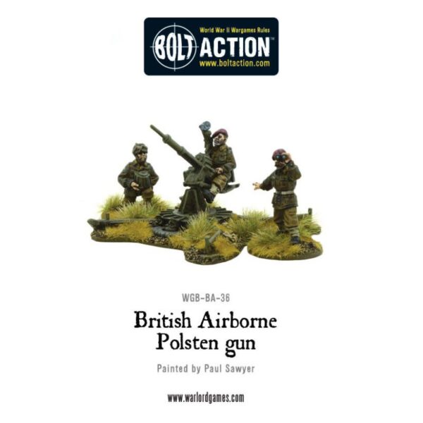 Warlord Games Bolt Action   British Airborne Polsten Gun - WGB-BA-36 - 5060393703815