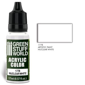Green Stuff World    Acrylic Color NUCLEAR WHITE - 8436574501377ES - 8436574501377