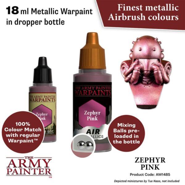 The Army Painter    Warpaint Air: Zephyr Pink - APAW1485 - 5713799148581