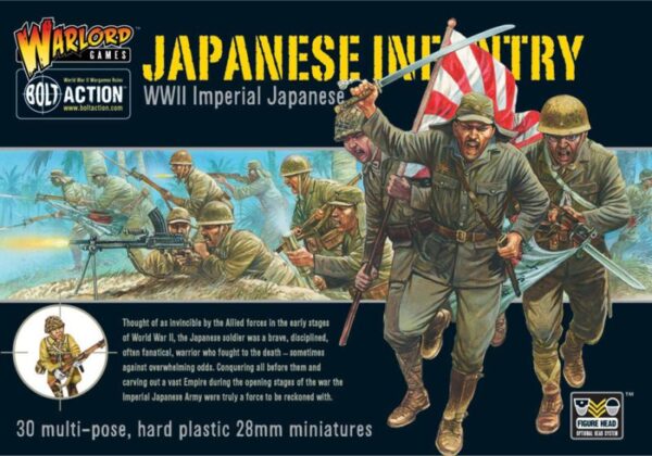 Warlord Games Bolt Action   Imperial Japanese Infantry - WGB-JI-02 - 5060200845370