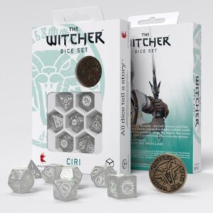 Q-Workshop    Witcher Dice Set. Ciri. The Lady of Space and Time - SWCI4P - 5907699496389