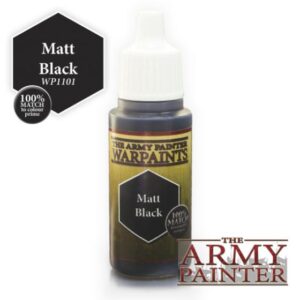 The Army Painter    Warpaint: Matt Black - APWP1101 - 5713799110106