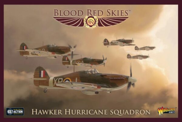 Warlord Games Blood Red Skies   Hawker Hurricane squadron - 772012004 - 5060572501539