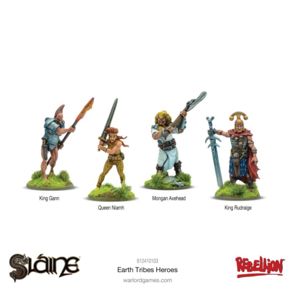 Warlord Games Slaine   Slaine: Earth Tribes Heros - 612410103 - 5060917990264