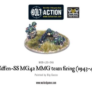 Warlord Games Bolt Action   Waffen-SS MG42 MMG team - WGB-LSS-04 - 5060200846520