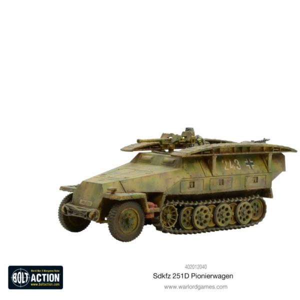 Warlord Games Bolt Action   Sd.Kfz 251 D Pionierwagen - 402012040 - 5060572505988