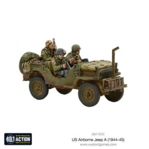 Warlord Games Bolt Action   US Airborne Jeep (1944-45) - 405113101 - 5060393709336