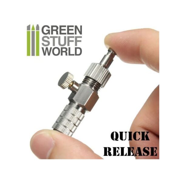 Green Stuff World    QuickRelease Adaptor with Air Flow Control 1/8 - 8436554369324ES - 8436554369324