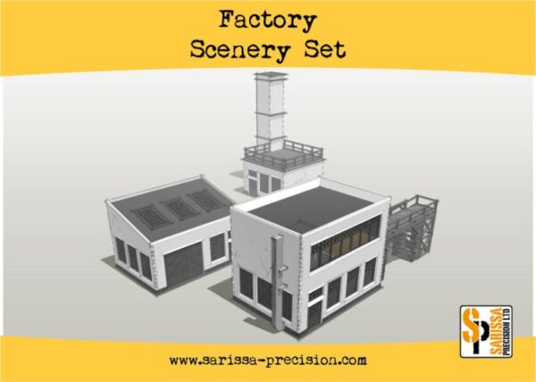 Warlord Games    Factory Scenery Set - i010 - 5060572504257