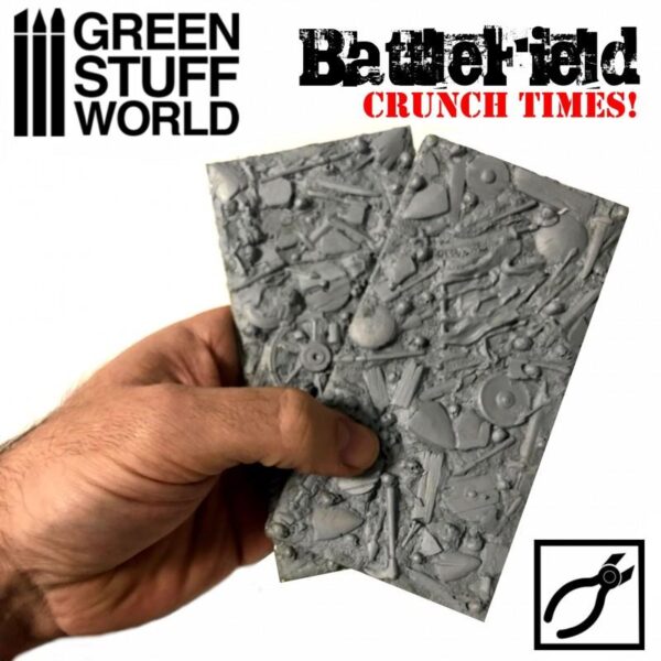 Green Stuff World    Battlefield Plates - Crunch Times! - 8436574503562ES - 8436574503562