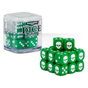 Games Workshop (Direct)    Citadel Dice Cube - Green - 99229999150 - 5011921068203G