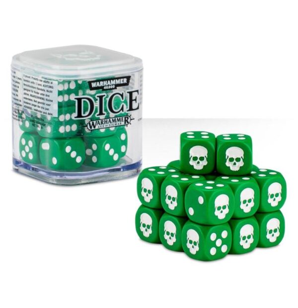 Games Workshop (Direct)    Citadel Dice Cube - Green - 99229999150 - 5011921068203G
