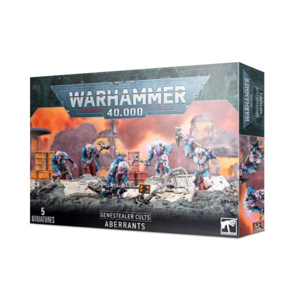 Games Workshop Warhammer 40,000   Genestealer Cults: Aberrants - 99120117022 - 5011921171965