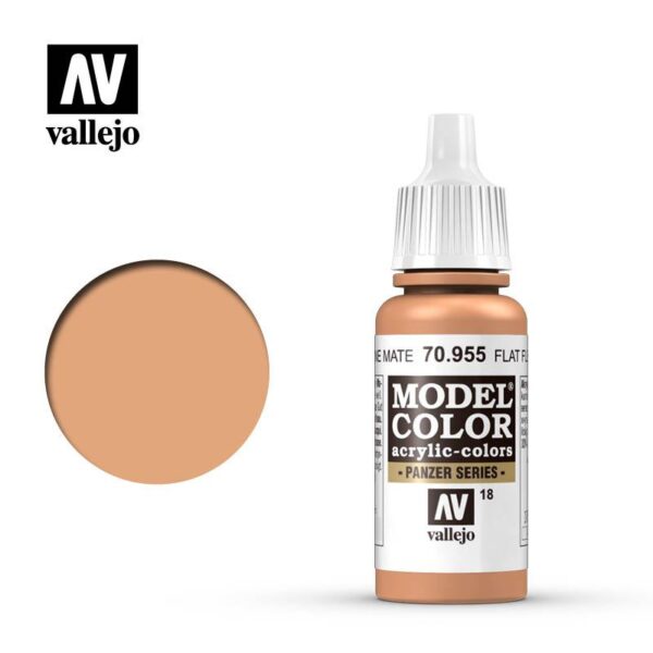 Vallejo    Model Color: Flat Flesh - VAL955 - 8429551709552