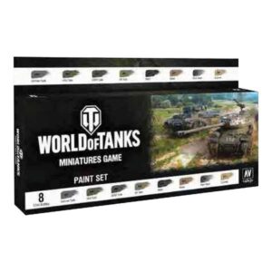 Gale Force Nine World of Tanks: Miniature Game   World of Tanks Paint Set - WOT34 - 9781947494459