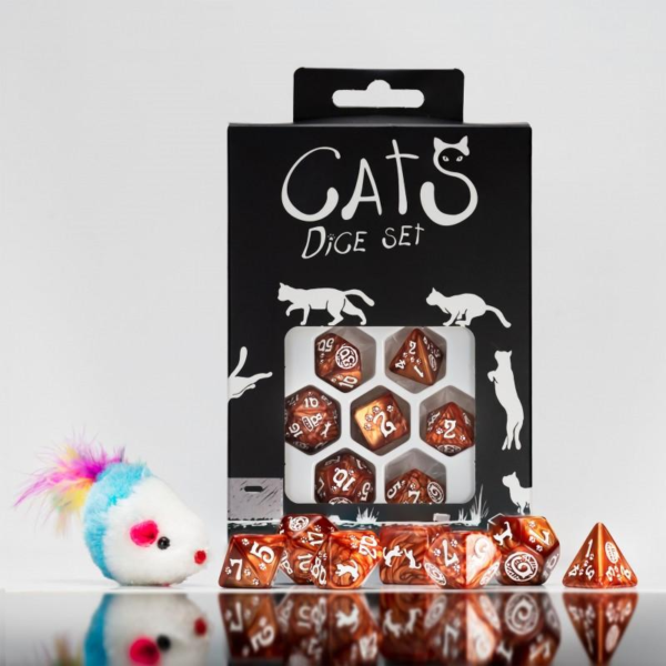 Q-Workshop    Cats Dice Set: Muffin - SCAT72 -