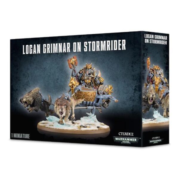 Games Workshop (Direct) Warhammer 40,000   Logan Grimnar on Stormrider - 99120101115 - 5011921052448