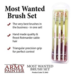 The Army Painter    Most Wanted Brush Set - APTL5043 - 5713799504301