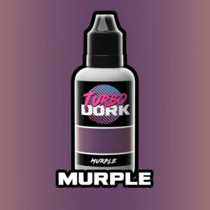 Turbo Dork    Turbo Dork: Murple Metallic Acrylic Paint 20ml - TDMURMTA20 - 631145994482