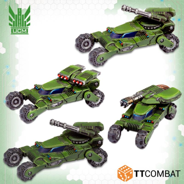 TTCombat Dropzone Commander   Wolverine Scout Buggies - TTDZR-UCM-012 - 5060880910788