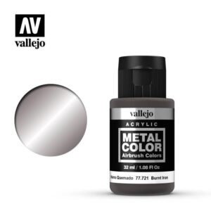 Vallejo    Metal Color - Burnt Iron 32ml - VAL77721 - 8429551777216