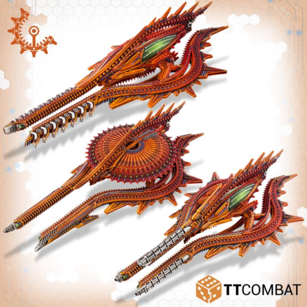 TTCombat Dropfleet Commander   Shaltari Battlefleet - TTDFX-SHL-004 - 5060570135910