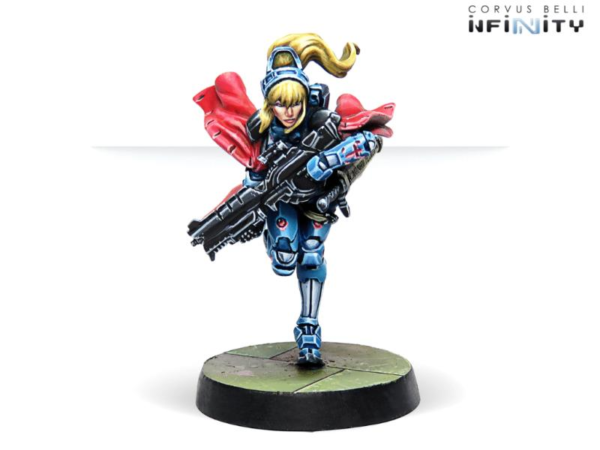 Corvus Belli Infinity   Jeanne D'Arc 2.0 (Mobility Armor) (Spitfire) - 281203-0735 - 2812030007359