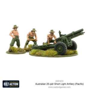 Warlord Games Bolt Action   Australian short 25-pdr (Pacific) - 403015019 - 5060393707417