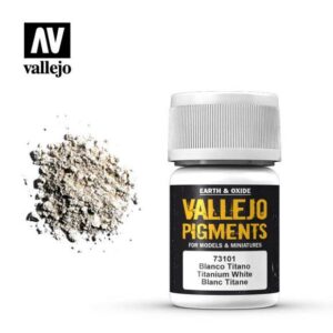 Vallejo    Vallejo Pigment - Titanium White - VAL73101 - 8429551731010