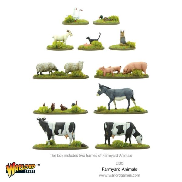 Warlord Games    Farmyard Animals - EIEIO - 5060572501584