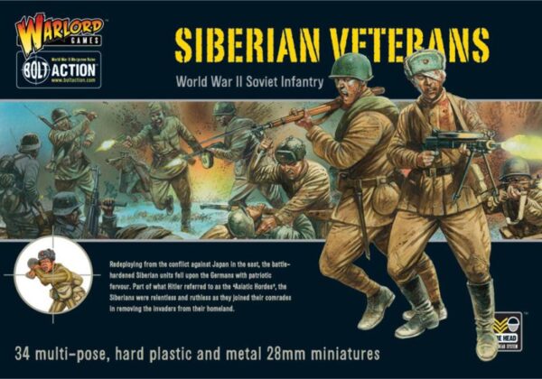 Warlord Games Bolt Action   Siberian Veterans (34) - WGB-RI-03 - 5060200845790