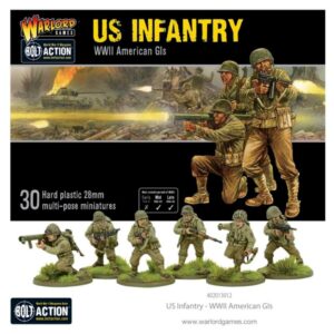 Warlord Games Bolt Action   US Infantry - WWII American GIs - 402013012 - 5060572500327