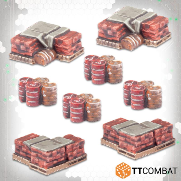 TTCombat Dropzone Commander   Shipping Containers - TTDZR-ACC-007 - 5060880911778