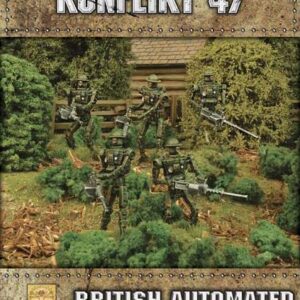 Warlord Games Konflikt '47   British Automated Infantry with HMG - 452410601 - 5060393705048