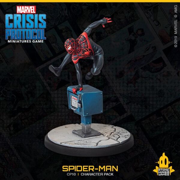 Atomic Mass Marvel Crisis Protocol   Marvel Crisis Protocol: Ghost-Spider & Spider-Man - CP10 - 841333108830